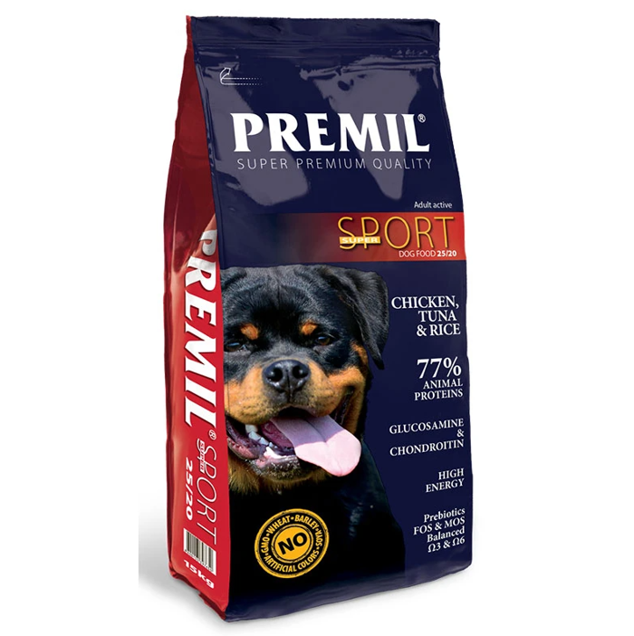 PREMIL XIRA TROFI SKuLOu SUPER SPORT CHICKEN&TUNA 15kg